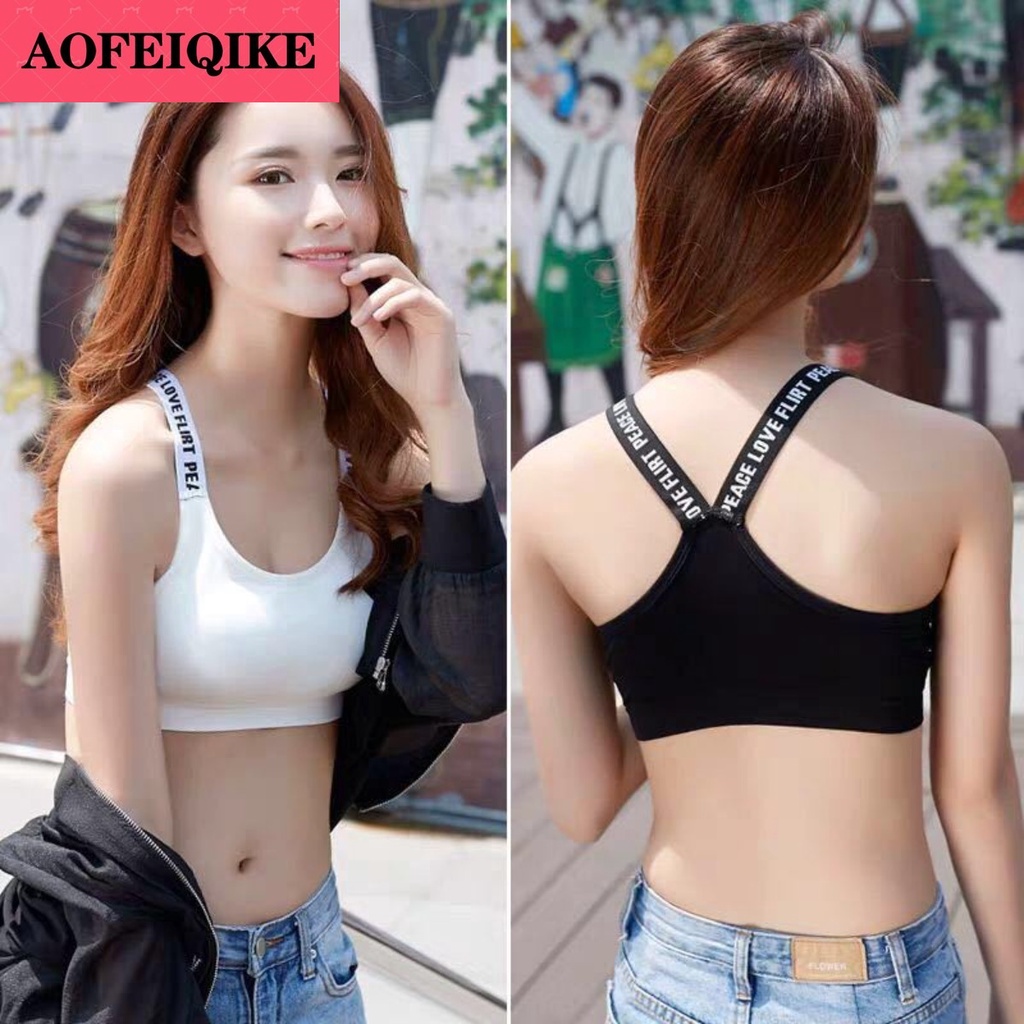 Suspender Tank Top - 40-65Kg 섹시한 브래지어 탑 여성 스포츠
