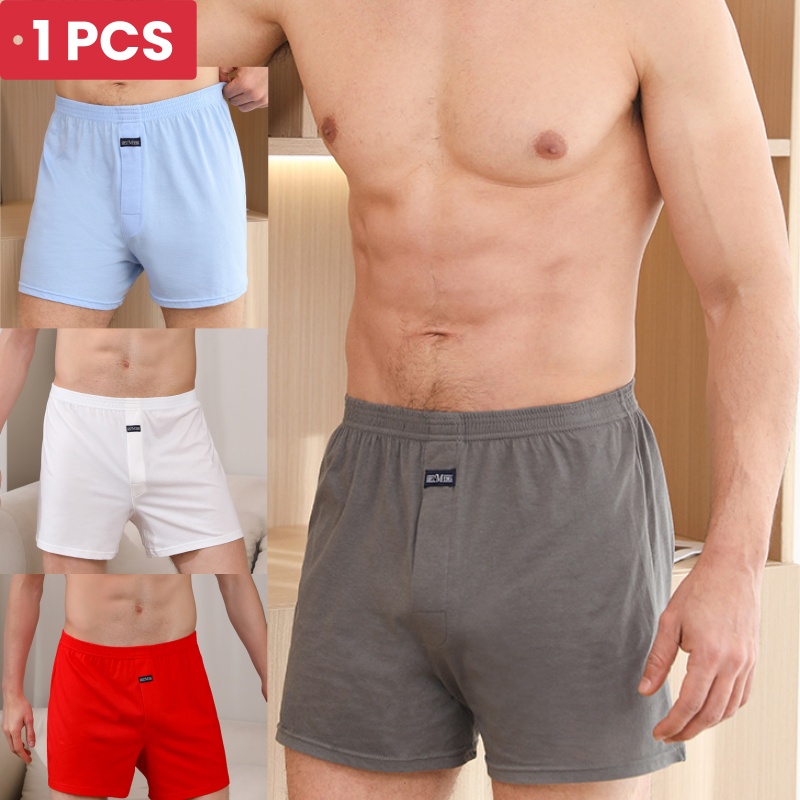 Boxer Brief Pack Cotton - 1PCS 남성 속옷 Aro 바지 순수