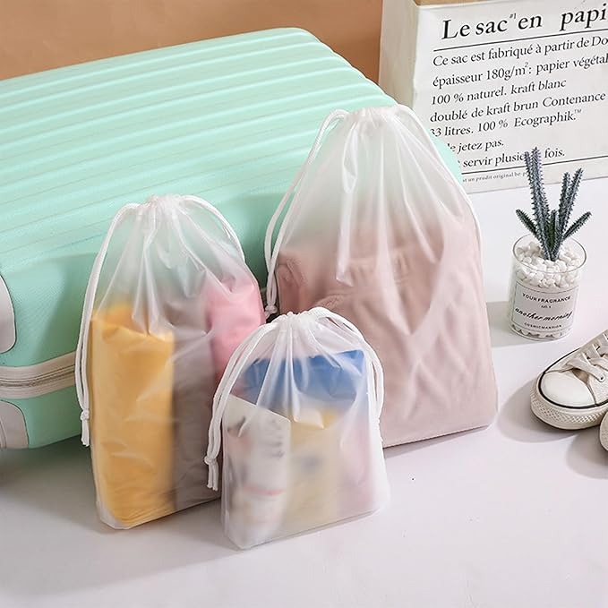 여행용 신발 가방 10개, 방수 방진 드로스트링 신발  - Multi Pack Underwear 리뷰 및 가격