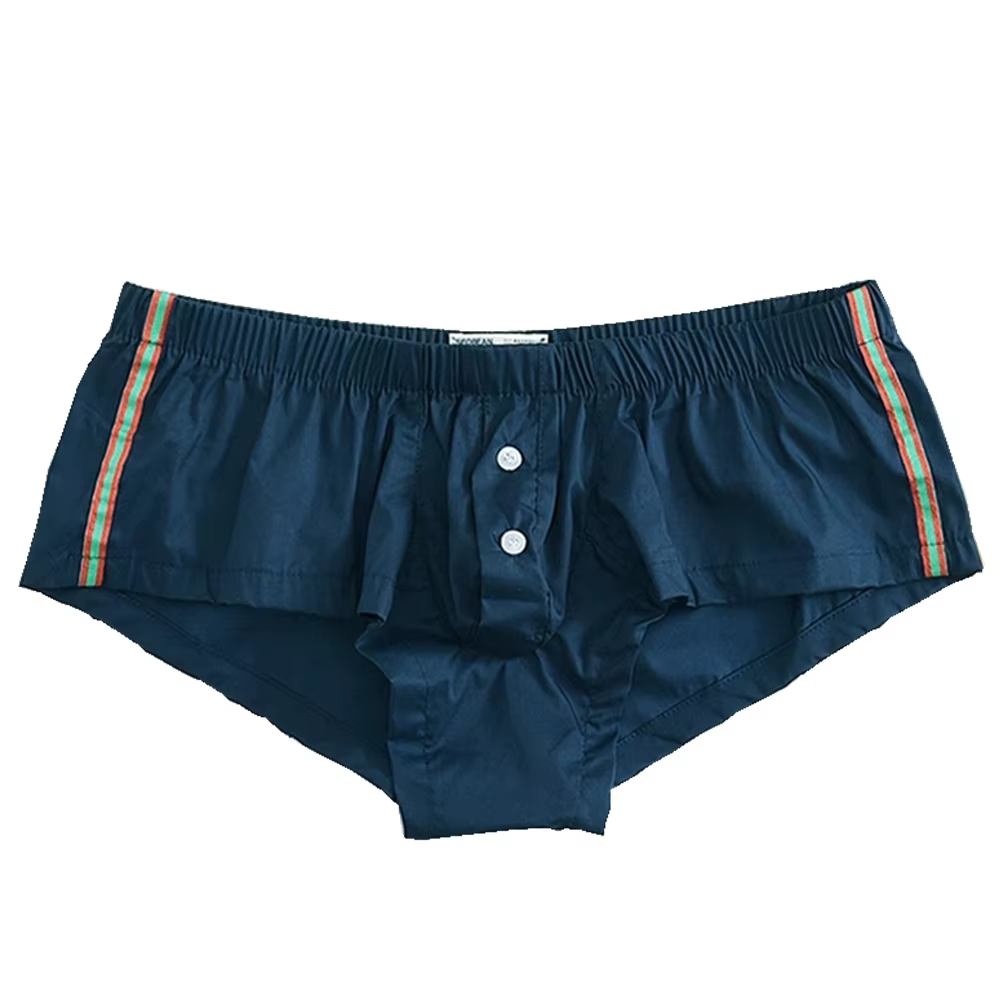 남성용 캐주얼 반바지 섹시 로우 웨이스트 U 컨벡스 파 - Pouch Boxer Pouch 리뷰 및 가격