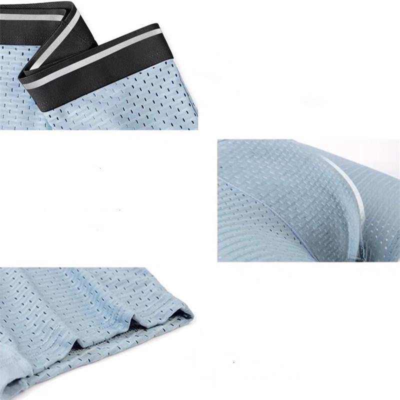 8 개/몫 남자 팬티 얼음 실크 남성 속옷 통기성 여름 - Multi Pack Underwear 리뷰 및 가격