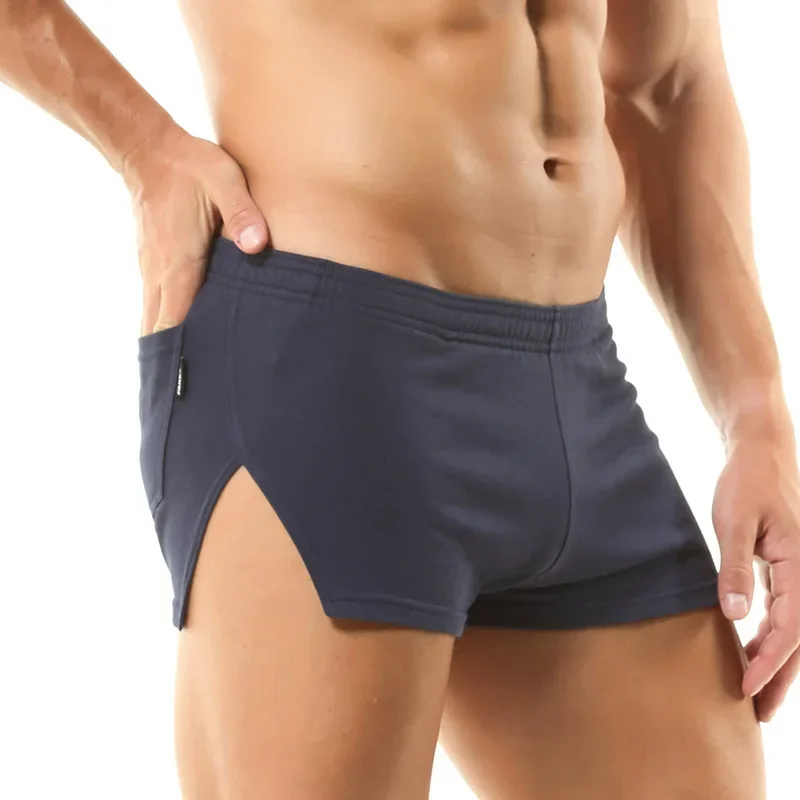 남성 캐주얼 반바지 솔리드 컬러 코튼 통기성 아로 바지 - Trunk Breathable Men 리뷰 및 가격