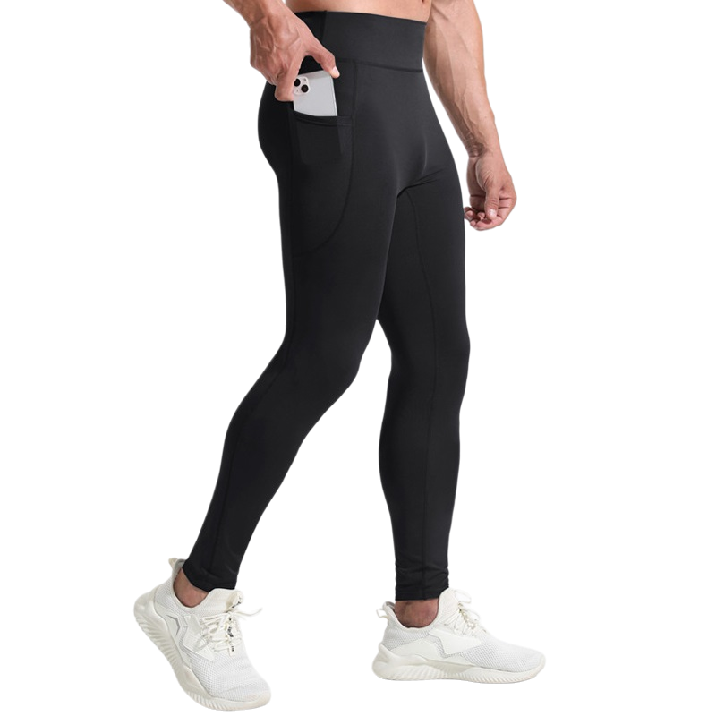 남성용 하이웨이스트 컴프레션 롱 팬츠 퀵 드라이 통기성 - Compression Long Pant 리뷰 및 가격