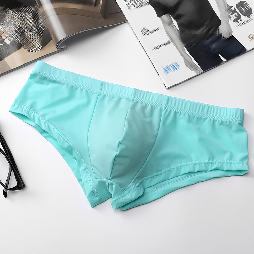 아이스 실크 속옷 복서 팬티 통기성 벌지 파우치 팬티  - Boxer Shorts Modal 리뷰 및 가격