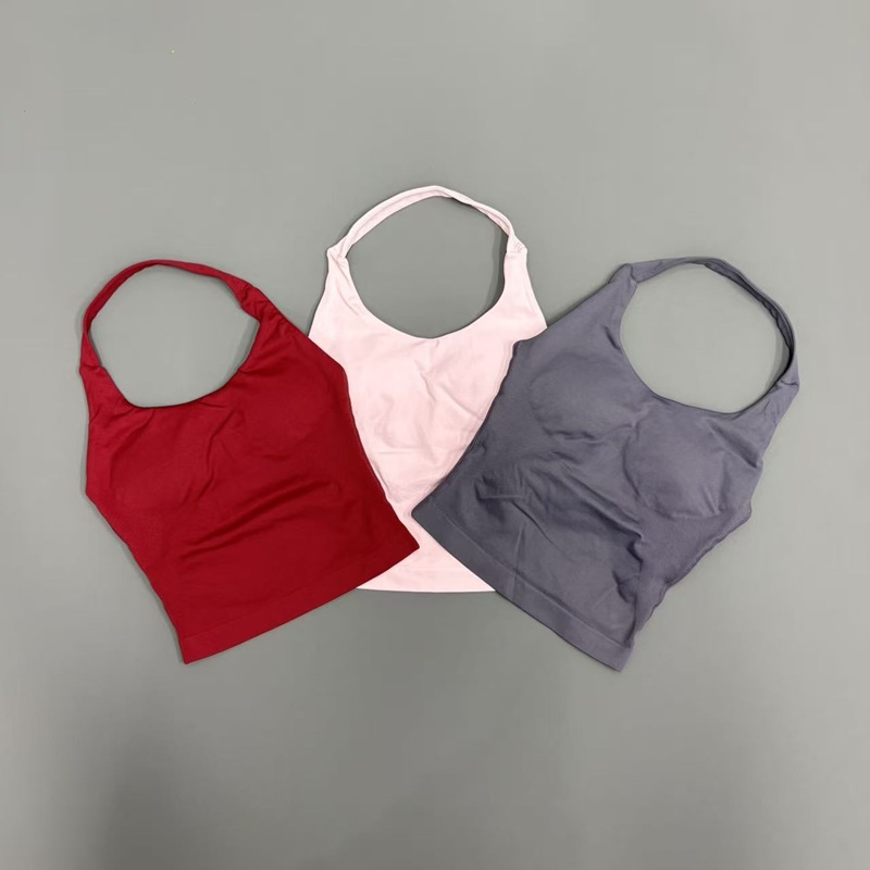 여성용 짐 탱크탑 오픈백 스포츠 롱라인 홀터 부드러운  - Suspender Tank Top 리뷰 및 가격