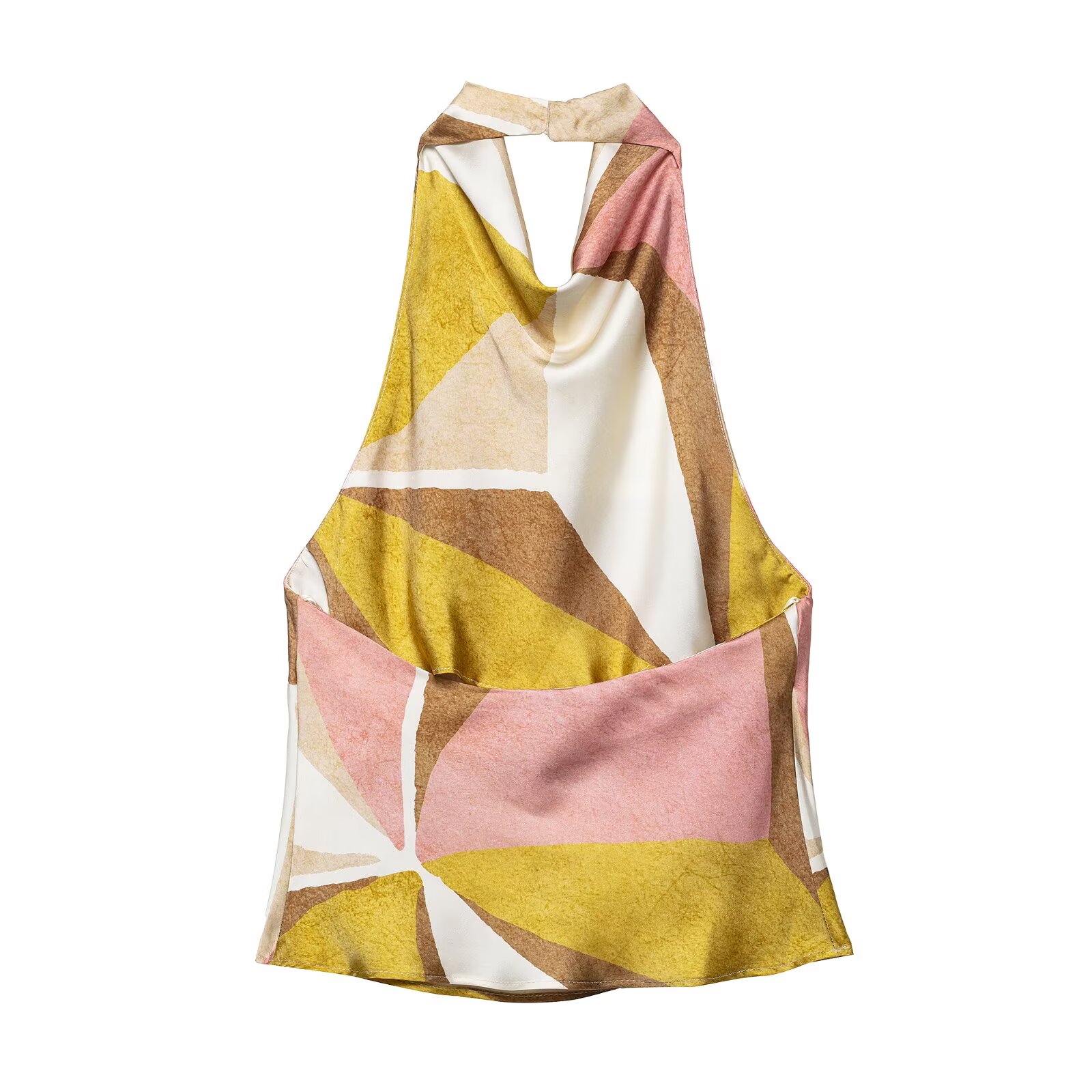 Zevity 2025 여성용 시크한 기하학적 프린트 홀 - Suspender Tank Top 리뷰 및 가격