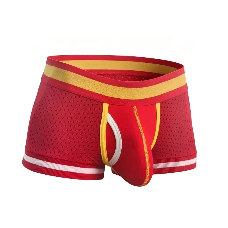 여름용 남성 메쉬 사각 팬티 U자형 볼록 포켓 통기성  - Mesh Sport Boxer 리뷰 및 가격